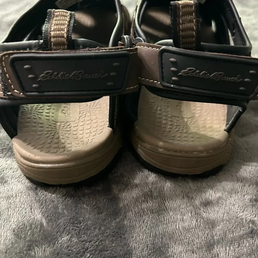 Eddie Bauer Men's Enclosed Bump Toe Meridian Sandal Size 10M
